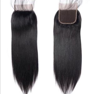 Closure  4x4 straight